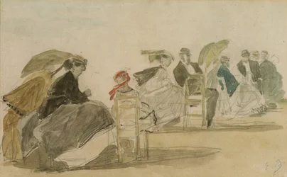 The Beach at Trouville